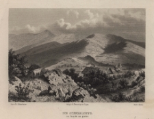 Die Schneekoppe von Glausnitz aus geschen