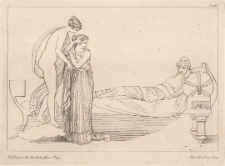 Afrodyta prowadzi Helenę do Parysa