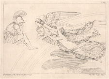 Iryda prowadzi zranioną Afrodytę do Aresa