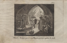 Bolesław Śmiały przyrzekający Xiążętom powrocic wydarte Im berła No4