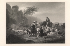 Laban et ses serviteurs / Laban and his People / Laban und sein Gesinde / Laban ze służbą