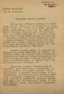 [Kościelne nabożeństwo za zmarłych]