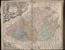 Tabula Generalis Marchionatus Moraviae In Sex Circulos Divisae Quos Mandato Caesareo accurate emensus hac mappa delineatos exhibet Ioh. Christoph M&uuml;ller S.C.M.Capitan