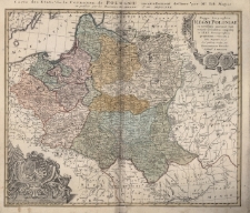 Mappa Geographica Regni Poloniae ex novissimis quotquot sunt mappis specialibus composita et ad L.L. stereographica projectionis revocata a Tob.Mayero S.C.S.Luci publicae tradita per Homannianos Heredes = Carte des Etats de la Couronne De Pologne, nouvellement dessinee par Mr Tob.Mayer et publi&eacute;e par les Heritiers de Homann l'an MDCCLVII