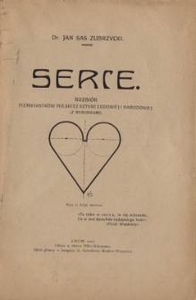 Serce : rozbi&oacute;r pierwiastk&oacute;w polskiej sztuki ludowej i narodowej (z rysunkami)
