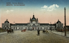 Lwów : dworzec główny