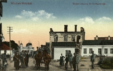 Włodzimierz Wołyński : sprzątanie ulicy