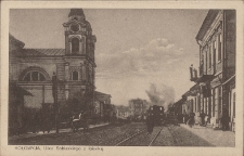 Kołomyja : ulica Sobieskiego z lokalką