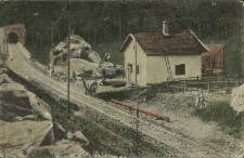 Jamna : most obok tunelu na Prucie