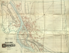 Plan der Stadt Oppeln