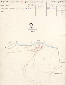 Erg&auml;nzungskarte N&deg; 123. Grundsteuer-Verwaltung. Etatsjahr 1903. Kreis Neisse N&deg; 67.