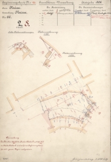 Erg&auml;nzungskarte N&deg; 150. Grundsteuer-Verwaltung. Etatsjahr 1906. Kreis Neisse N&deg; 66.