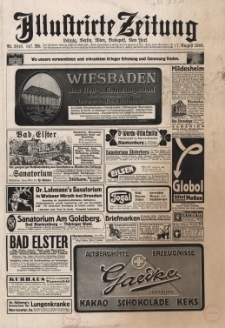 Illustrierte Zeitung Nr 3816 : Kriegsnummer 107