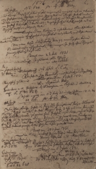 Akta parafii ewangelickiej w Biskupicach z lat 1831-1843