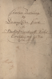 Akta parafii w Biskupicach z lat 1807-1825