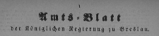 Amtsblatt der K&ouml;niglichen Regierung zu Breslau, 1878. St&uuml;ck 47