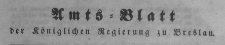 Sach-Register oder alphabetische Darstellung der in dem Amts-Blatte der K&ouml;nigl.[ichen] Regierung zu Breslau auf das Jahr 1846 enthaltenem Verordnungen und Betanntmachungen nebst einem alphabetischen Versonem-Verzeichnisse