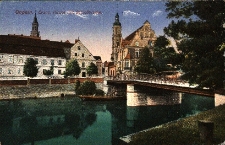 Oppeln : Evang. Kirche und Schlossbr&uuml;cke