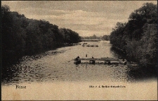 Nysa : widok z mostu Berlińsk-Nyskiego, dziś mostu Kościuszki