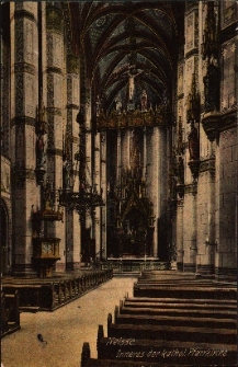 Nysa : wnętrze kościoła pw. św. Jakuba St. i św. Agnieszki - nawa główna po renowacji