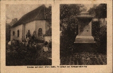 Brzeg : kościół cmentarny i pomnik ku czci poległych w I Wojnie Światowej