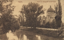 Oppeln : Partie am M&uuml;hlgraben und Synagoge