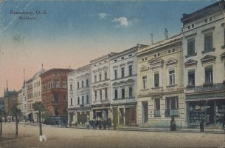 Kluczbork : południowa pierzeja rynku