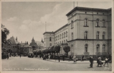 Oppeln : Postamt u. Bahnhof