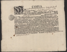 Kopia świadectwa ukończenia praktyki wydana przez Cech garbarski (czerwonosk&oacute;rnikn&oacute;w) w Prudniku na nazwisko Antoni Marx