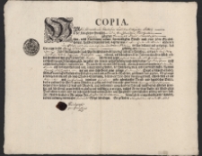 Kopia świadectwa ukończenia praktyki wydana przez Cech garbarski (czerwonosk&oacute;rnikn&oacute;w) w Prudniku na nazwisko Ignacy Schlosser